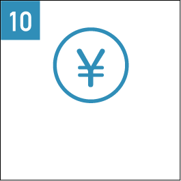 Point10.明瞭安価な治療費設定